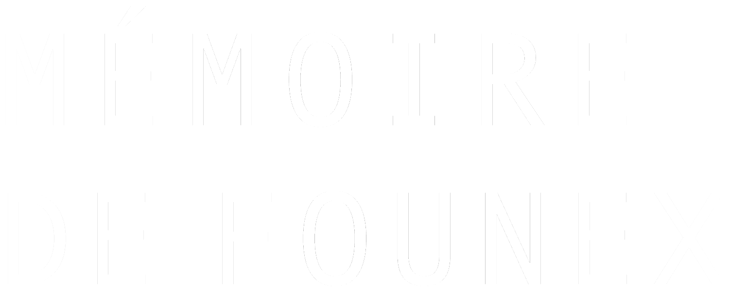 logo en tête du site web mémoire de founex